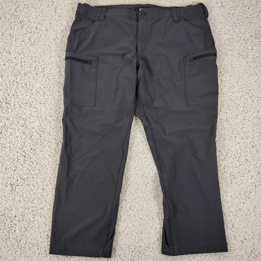 511 Tactical Pants Mens 40x30 Gray Slim Stretch Trail Cargo Performance Hiking